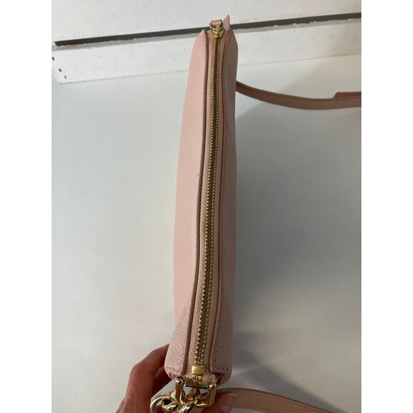 KATE SPADE SMALL LIGHT PINK PEBBLED LEATHER CROSSBODY BAG - Picture 6 of 16